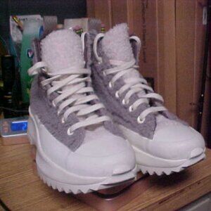 converse fuzzy chuck taylor hi top shoes mens 6.5 womens 8